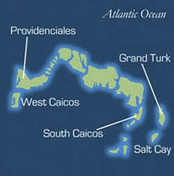 Turks and Caicos Explorer itinerary map